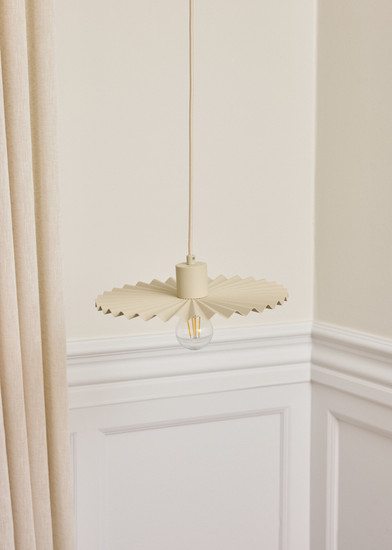 OSRAM Pendelleuchte Decor Plisse Pendant E27 Beige 4099854461071