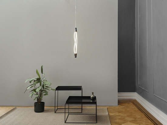 OSRAM LED Pendelleuchte Decor Swirl Pendant Vert 18W 830 Click DIM Dimmbar Warm weiß 4099854461613