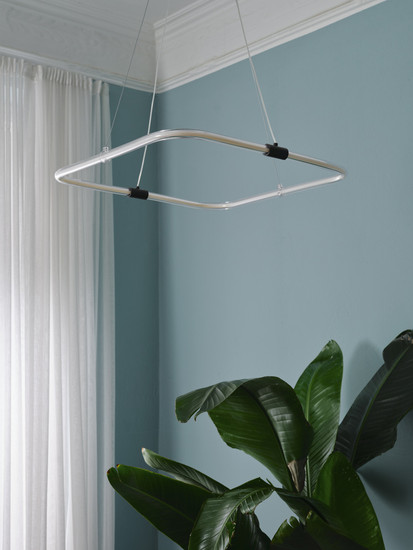 OSRAM LED Pendelleuchte Decor Tetragon Pendant 18W 830 Click DIM Dimmbar Warm weiß 4099854461729