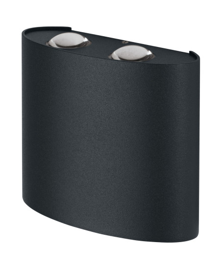 OSRAM LED Aussenleuchte ENDURA STYLE UPDOWN DECO II 11W Dark Gray Warm weiß 4099854462054