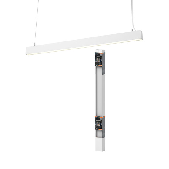 OSRAM LED Pendelleuchte Office line cuboid suspended 42W 840 DIM White Dimmbar Neutralweiss 4099854464799