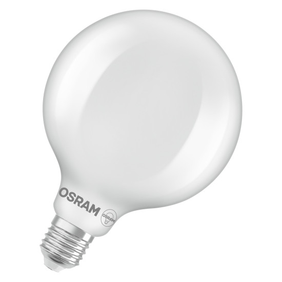 OSRAM LED Leuchtmittel LED Retrofit CLASSIC GLOBE125 5.9W 827 Frosted E27 Warm weiß 4099854466823