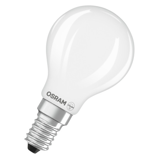 OSRAM LED Leuchtmittel LED Retrofit CLASSIC P 3.4W 827 Frosted E14 Warm weiß 4099854468711
