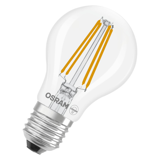 OSRAM LED Leuchtmittel LED Retrofit CLASSIC A 5.9W 827 Clear E27 Warm weiß 4099854468773