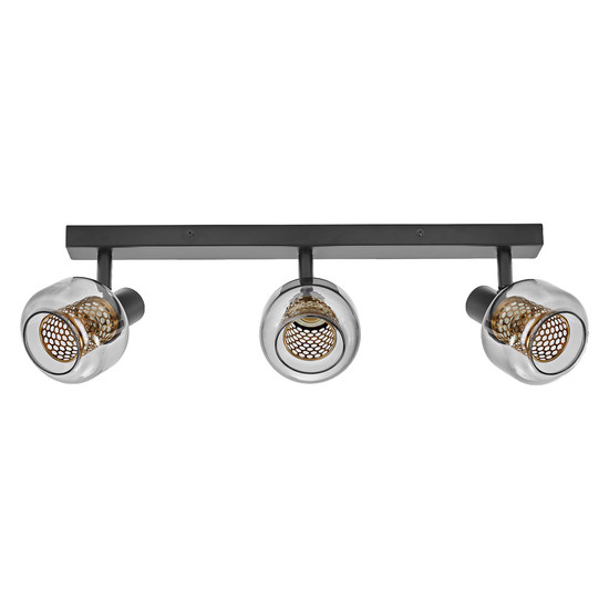 OSRAM LED Deckenleuchte DECOR SPOT FIREFLY 3X2.8W 827 E14 Black Dimmbar Warm weiß 4099854472114