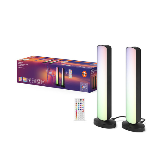 OSRAM LED Tischleuchte Smart moodlights Black RGB + TW Dimmbar Tunable White 4099854472312