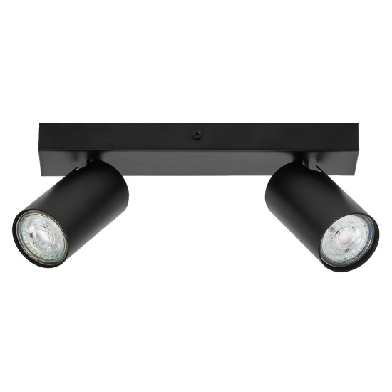 OSRAM LED Deckenleuchte LED SPOT OCTAGON BLACK 2x3.4W 927 DIM Dimmbar Warm weiß 4099854474026