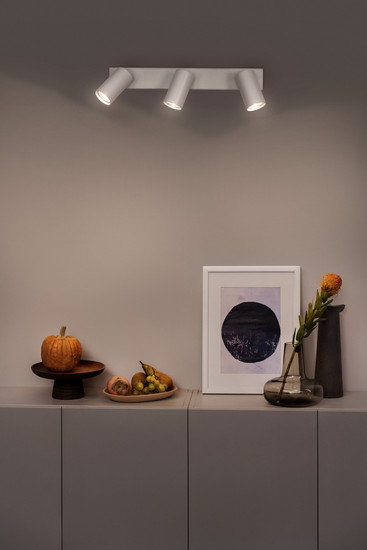 OSRAM LED Deckenleuchte LED SPOT OCTAGON WHITE 3x3.4W 927 DIM Dimmbar Warm weiß 4099854474156