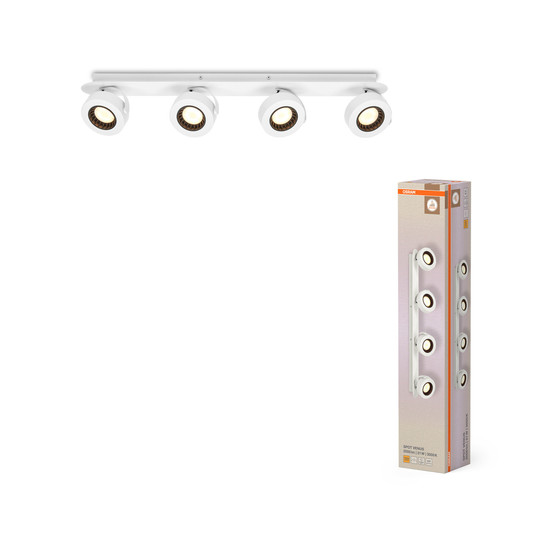 OSRAM LED Deckenleuchte DECOR SPOT VENUS WHITE 4 Spot Warm weiß 4099854474293