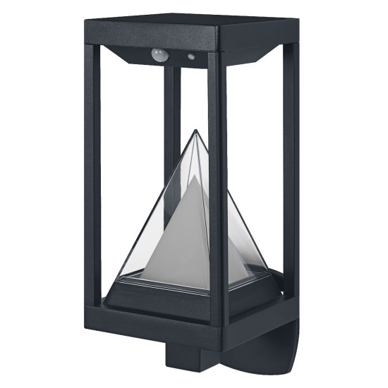 OSRAM LED Aussen-Wandleuchte Smart+ Solar Alps Wall Multicolor RGB + W Dimmbar Warm weiß,RGB 4099854474415