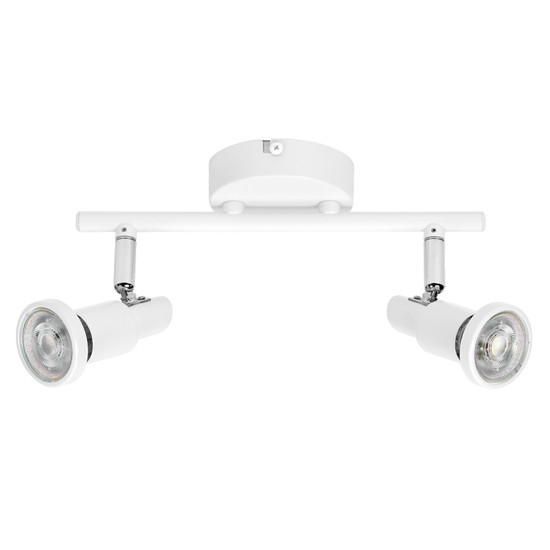 OSRAM LED Deckenleuchte LED SPOT WHITE 2 X 3.4W 927 DIM Dimmbar Warm weiß 4099854474552