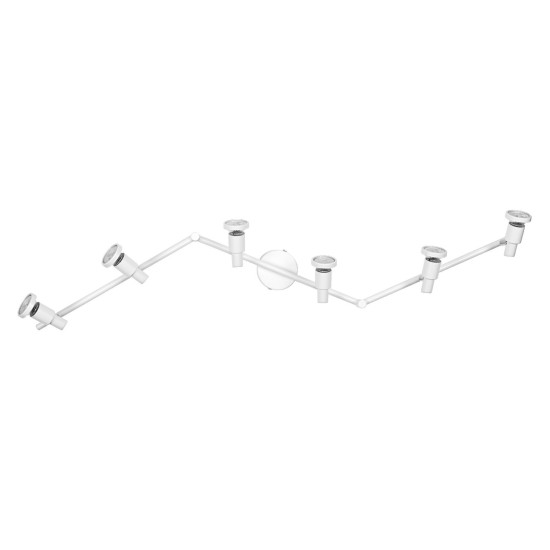 OSRAM LED Deckenleuchte LED SPOT WHITE 6 X 3.4W 927 DIM Dimmbar Warm weiß 4099854474613