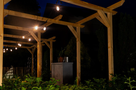 OSRAM LED Aussenleuchte Smart+ Stringlight Multicolor RGB + W Dimmbar Warm weiß,RGB 4099854474934