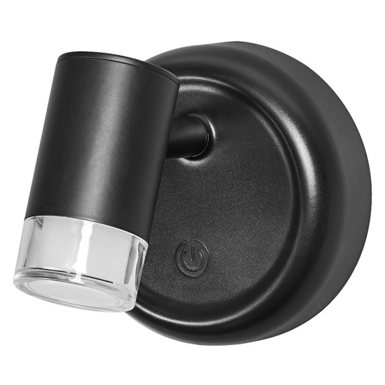 OSRAM LED Wandleuchte NIGHTLUX CYLINDER 830 DIM USB Black Dimmbar Warm weiß 4099854478918