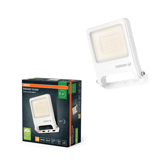 OSRAM LED Aussenleuchte ENDURA Flood Warm White PCR Warm weiß 4099854486500