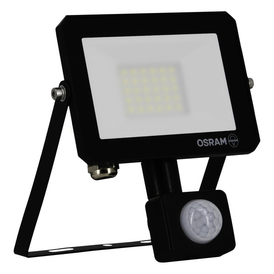 OSRAM LED Aussenleuchte FLOODLIGHT LUX SENSOR 20W 865 BLACK Kaltweiss 4099854489600