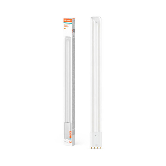 LEDVANCE LED Lampe 2G11 Dulux L55 HF & AC Mains Value matt 25W 3250lm Tageslichtweiss 6500K wie 55W nur für direkt 230V 4099854501715