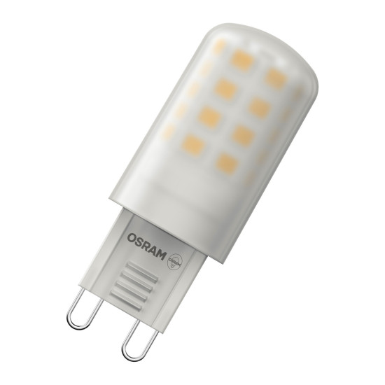 OSRAM LED Leuchtmittel LED PIN G9 GLOWdim 3.2W 927 Frosted G9 Dimmbar Warm weiß 4099854503566