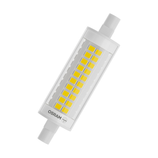 OSRAM LED Leuchtmittel LED SLIM LINE R7S DIM 9.5W 827 Clear R7s Dimmbar Warm weiß 4099854503597
