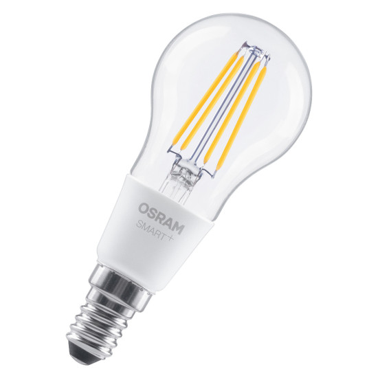 OSRAM LED Leuchtmittel SMART+ MATTER Filament CLASSIC shapes  4W 827 Filament DIM E14 Dimmbar Warm weiß 4099854530029