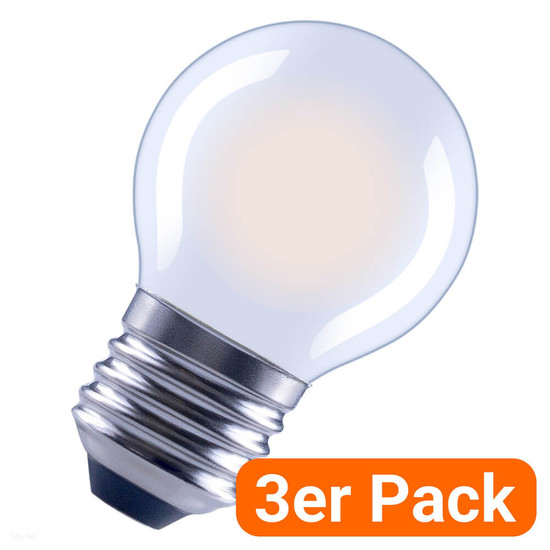 3er-Pack LEDVANCE LED Lampe E27 Classic Filament matt P25 1.8W 250lm Neutralweiss 4000K wie 25W 4099854556012