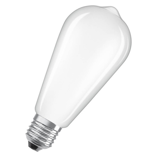 LEDVANCE LED Lampe E27 Edison Filament matt ST64 13W 1900lm Warmweiss 2700K wie 120W 4099854563393