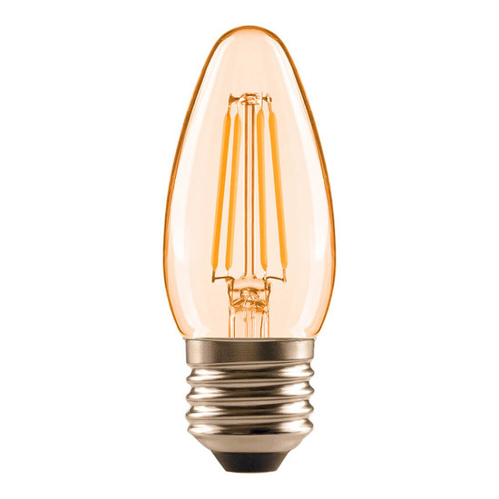 LEDVANCE LED Kerze E27 Classic Filament B33 4.2W 380lm Extra-Warmweiss 2400K wie 33W 4099854564796