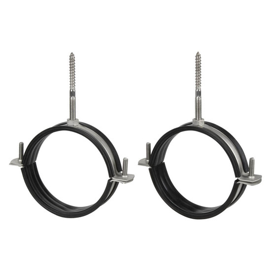 LEDVANCE Zubehör Damp Proof Max Mounting Tube Clamps V4A ⌀10cm 4099854583384