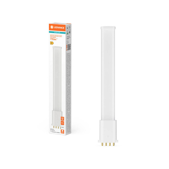 LEDVANCE LED Lampe 2G7 Dulux S/E11 AC Mains Value matt 6W 770lm Neutralweiss 4000K wie 11W nur für direkt 230V 4099854669774