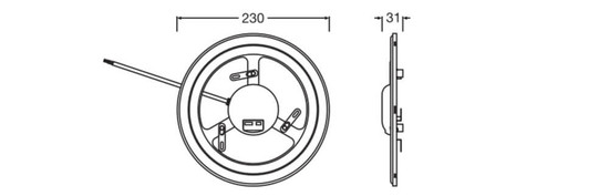 LEDVANCE Retrofit Mag LED Ring P 22W-16W-12W warm-/neutralweiss 3000/4000K CCT 4099854756764