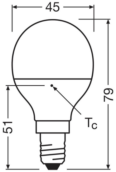 LEDVANCE LED Lampe E14 Classic V matt P60 6.5W 806lm Neutralweiss 4000K wie 60W 4099854773020