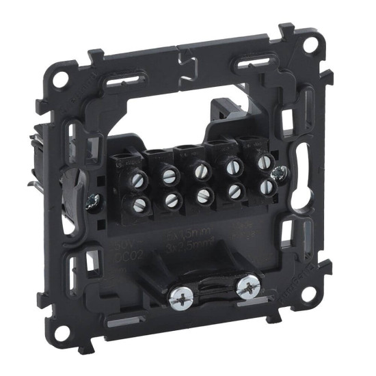 Legrand Valena Life Einsatz INMATIC Kabelauslass mit Klemmen 753033