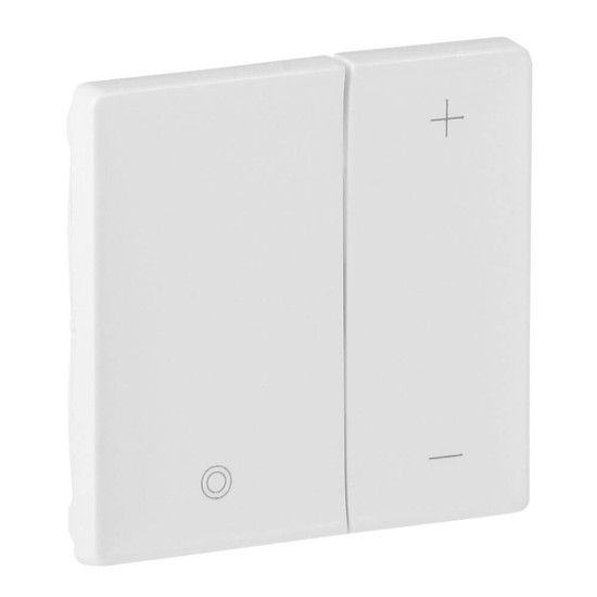 Legrand Valena Life Abdeckung für Tastdimmer Ultraweiß 754890
