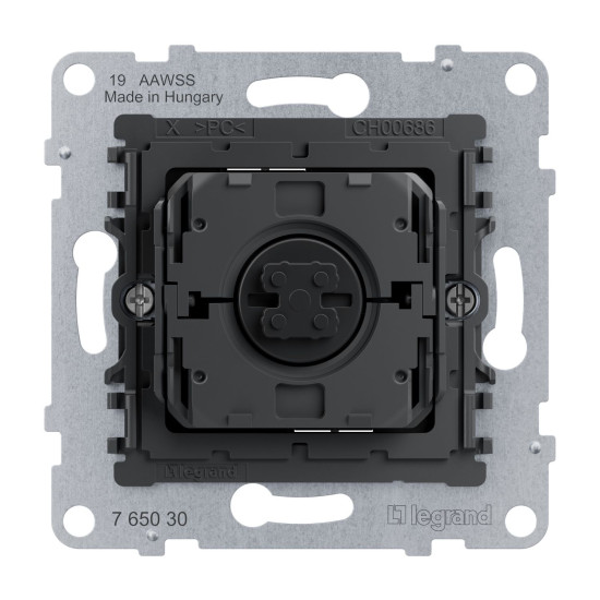 Legrand SEANO Rollladen-/Jalousietaster-Einsatz, 3 Tasten-System, für den direkten Anschluss an Rollladenmotoren, 765030