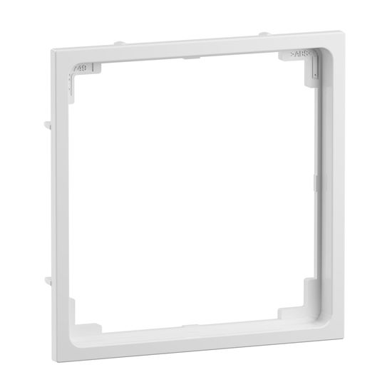 Legrand SEANO Zwischenring für den Einbau von Einsätzen 50x50 mm mit Abdeckung 50x50 mm gemäß DIN 49075, Ultraweiß, 765603