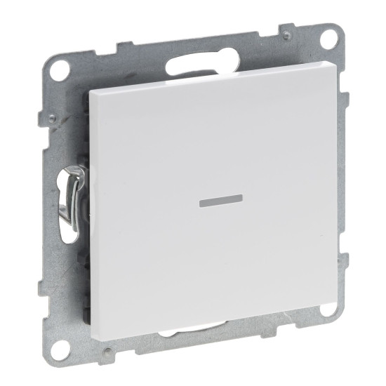 Legrand SEANO with Netatmo Schalter mit Dimmeroption & N-Leiter, HOME + CONTROL App, Smart Home, Schrauben oder Spreizkrallen, max. 150W, 230V, 0,7A, Ultraweiß, 765631