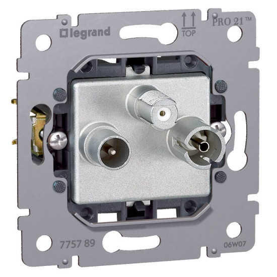 Legrand Creo Einsatz TV-Radio-SAT Einzel Pro21 775789