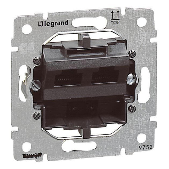 Legrand Creo DATENDOSE UTP RJ45 2-Fach KAT6 775830