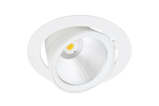Lival LED-Deckeneinbaustrahler Lean DL 40W 930 3800lm 60° weiss 90Ra