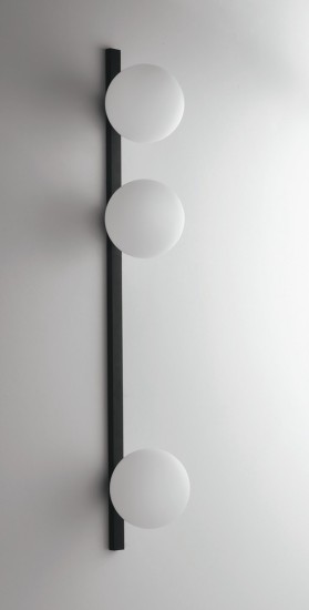 LUCE Design Enoire Wandleuchte 3fach E14 Schwarz