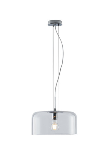 LUCE Design Gibus Pendelleuchte E27 Transpartenes Glas