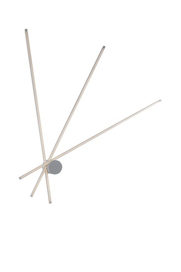 LUCE Design Shanghai LED Wandleuchte 3fach 3000 K 27W Weiss