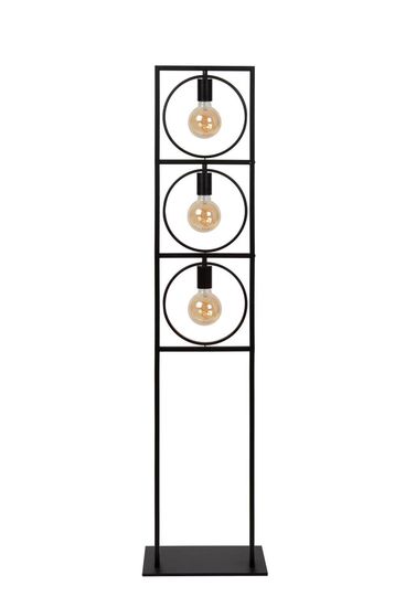 Lucide SUUS Stehleuchte 3x E27 drehbar Schwarz 00727/03/30