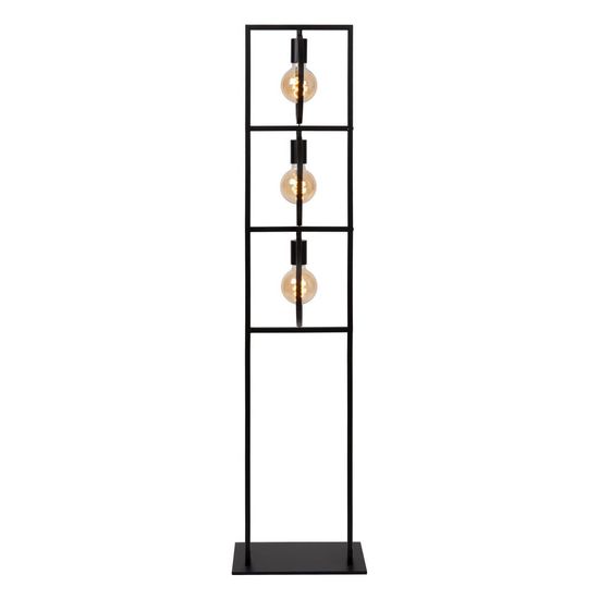 Lucide SUUS Stehleuchte 3x E27 drehbar Schwarz 00727/03/30