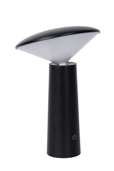 Lucide JIVE LED Tischlampe Außen Outdoor 3-Stufen-Dimmer 4W dimmbar Schwarz, Opal 90Ra IP44 02807/04/30