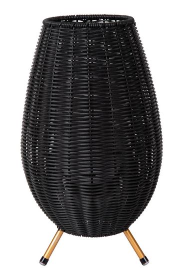 Lucide COLIN IP44 LED Tischlampe Außen Outdoor 3W Schwarz, Mattes Gold, Messing IP44 03843/36/30