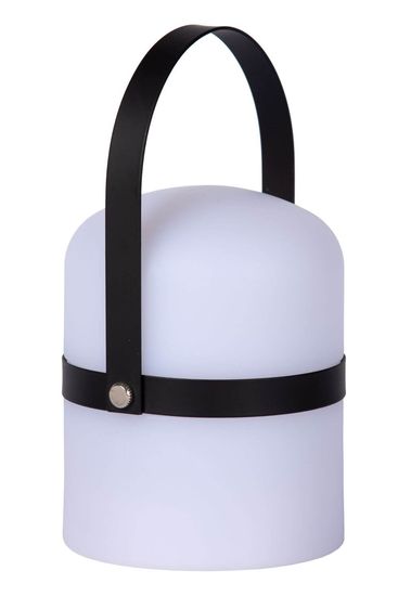 Lucide LITTLE JOE LED Tischlampe Außen Outdoor 3-Stufen-Dimmer 0,3W dimmbar Schwarz, Weiß IP44 06802/01/30