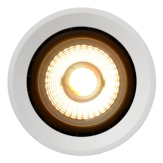 Lucide FEDLER LED Deckenleuchte GU10 Dim-to-warm 12W dimmbar Weiß 95Ra 09921/12/31