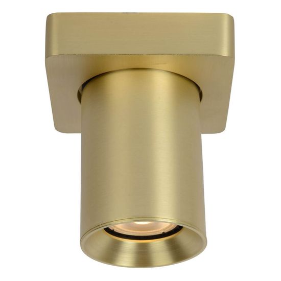 Lucide NIGEL LED Deckenleuchte GU10 Dim-to-warm 5W dimmbar drehbar Mattes Gold, Messing 95Ra 09929/05/02