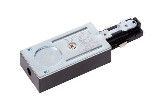 Lucide TRACK Endeinspeiser 1-Phasen Stromschienensystem Einzel Schwarz 09950/03/30